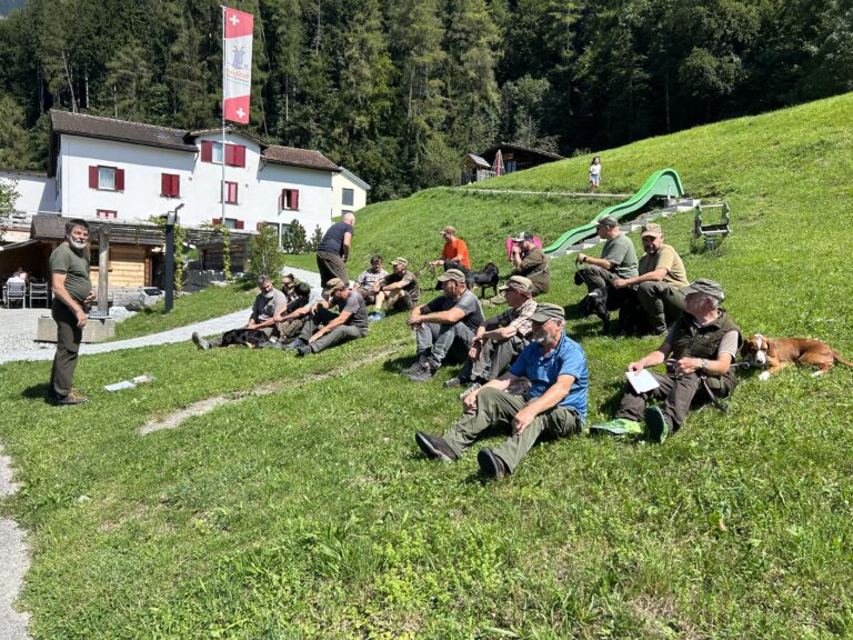 Schweissprüfung vom 18./19. August 2023 in Maienfeld/Graubünden